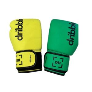 Kids Boxing Gloves - Vibrant Yellow and Green